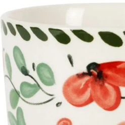 Fabrique de Styles Lot de 4 tasses en grès fleur 17cl - Bellagio* Tasses Et Mugs