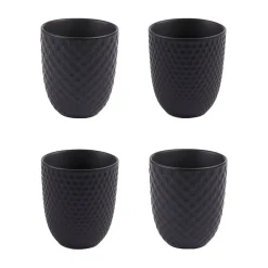 Fabrique de Styles Lot de 4 tasses en porcelaine mat* Tasses Et Mugs