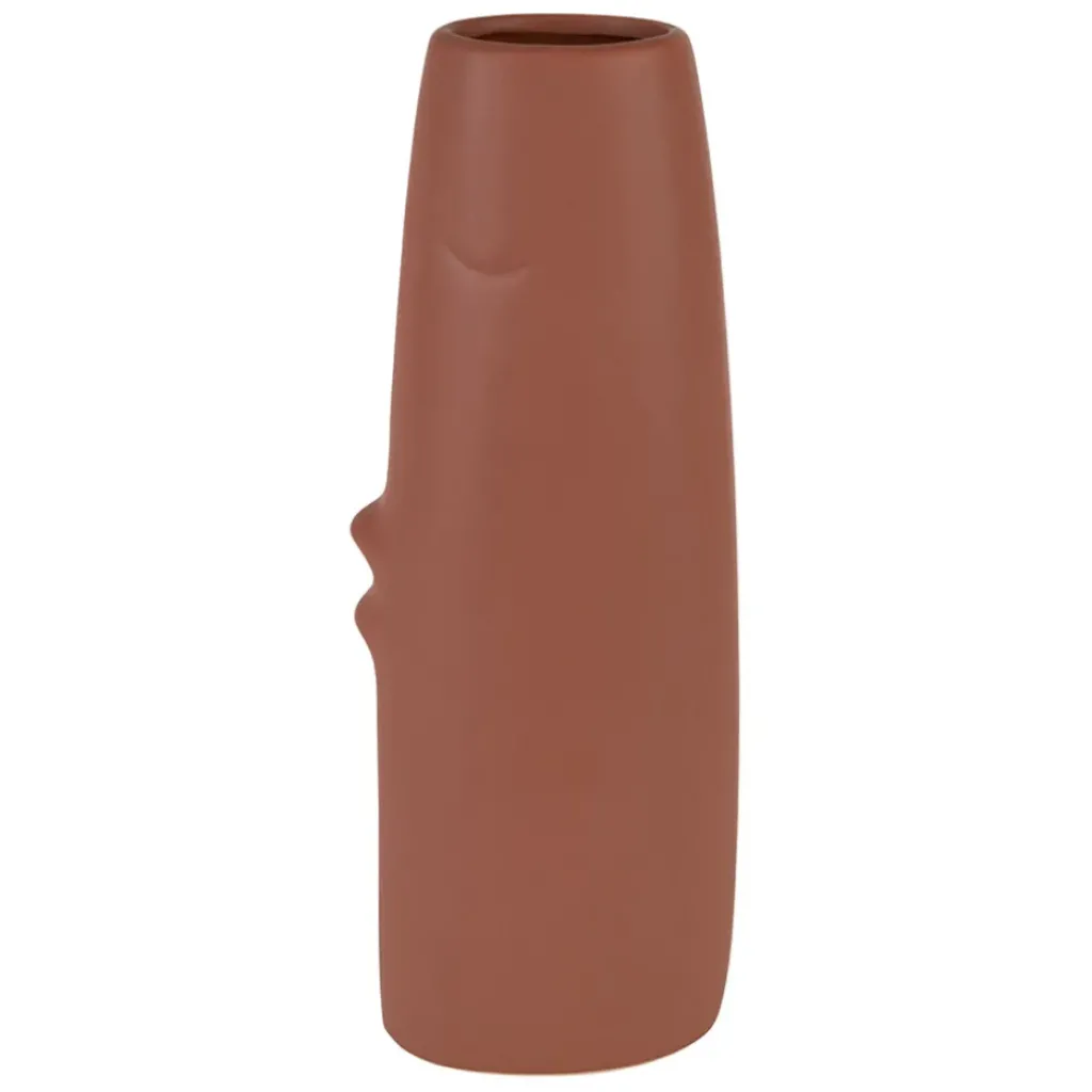 Fabrique de Styles Lot de 2 vases visage en grès et beige h30cm* Vases Et Soliflores