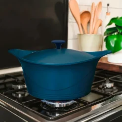 Fabrique de Styles L'incroyable Cocotte myrtille d24cm avec poignée en métal* Plats Et Appareils De Cuisson