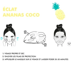 Fabrique de Styles Masque visage fruit collection éclat en bio cellulose* Soins Du Visage