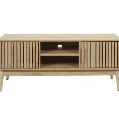 Fabrique de Styles Meuble tv en bois naturel 117x48cm - kara* Meubles Tv