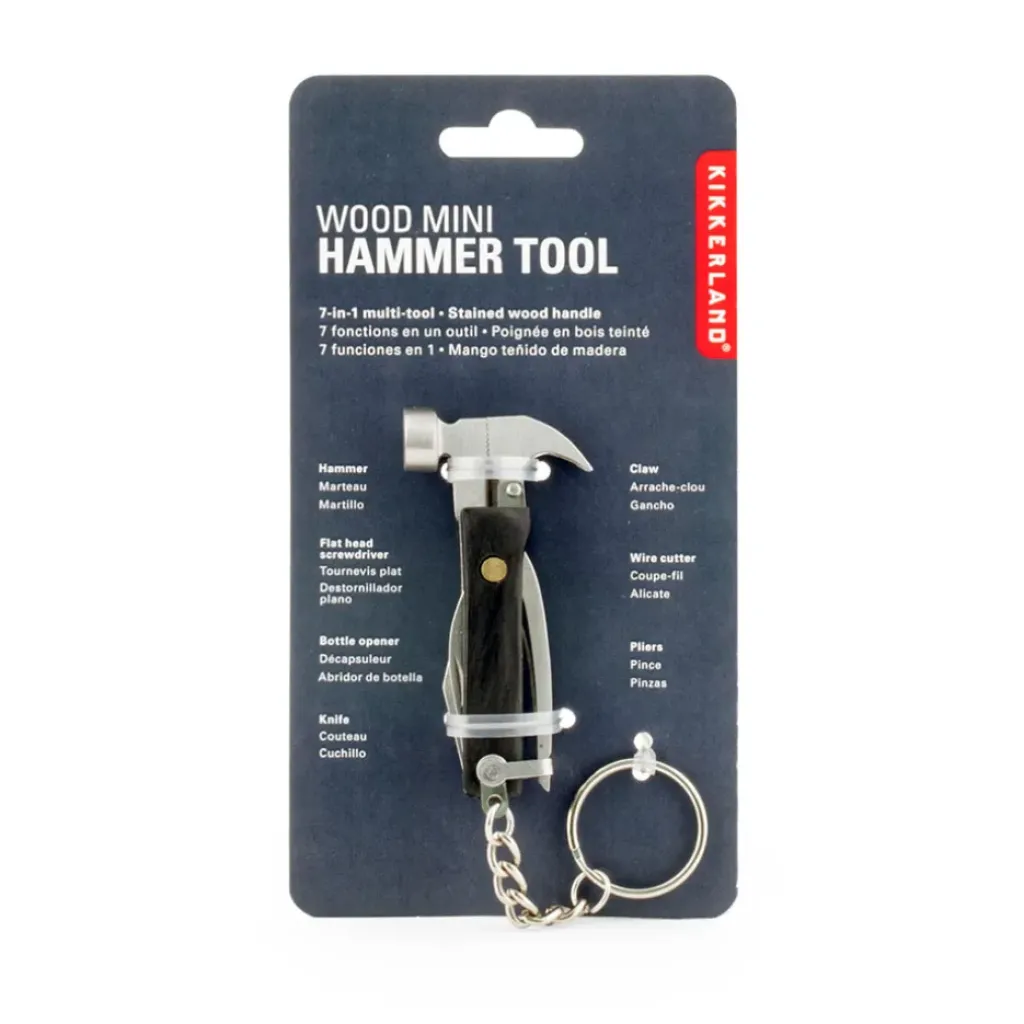 Fabrique de Styles Mini marteau multifonction en bois* Voyage Et Exploration