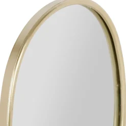 Fabrique de Styles Miroir ovale en fer 50x42cm - Ilena* Miroirs