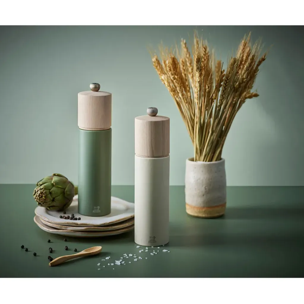 Fabrique de Styles Moulin à poivre vert fougère h21.5cm - Boreal* Salières Et Poivrières