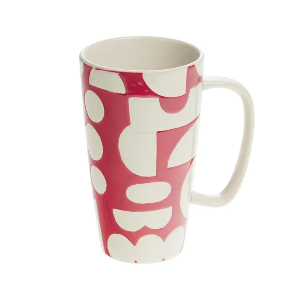 Fabrique de Styles Mug en grès et blanc 46cl - Ohana* Tasses Et Mugs