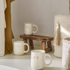 Fabrique de Styles Mug Mamie en grès moucheté 35cl - Bonheur Étoilé* Tasses Et Mugs