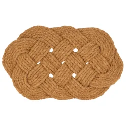 Fabrique de Styles Paillasson tresse en coco 75x45cm - Tresse* Paillassons