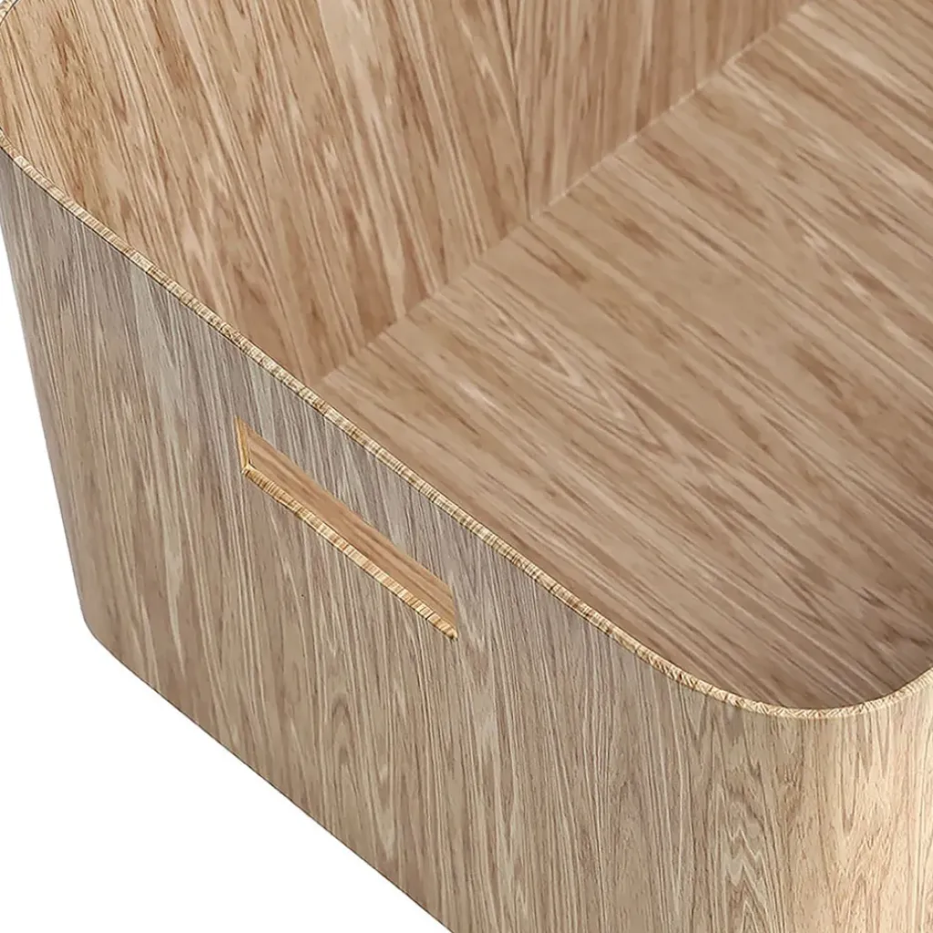 Fabrique de Styles Panier en bois 40.6x30.5xh20.3cm* Rangements Salle De Bain