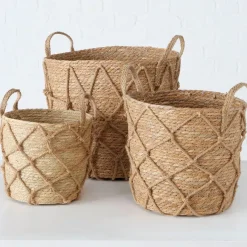 Fabrique de Styles Panier en zostère 31x31cm - Katunia* Paniers Et Corbeilles