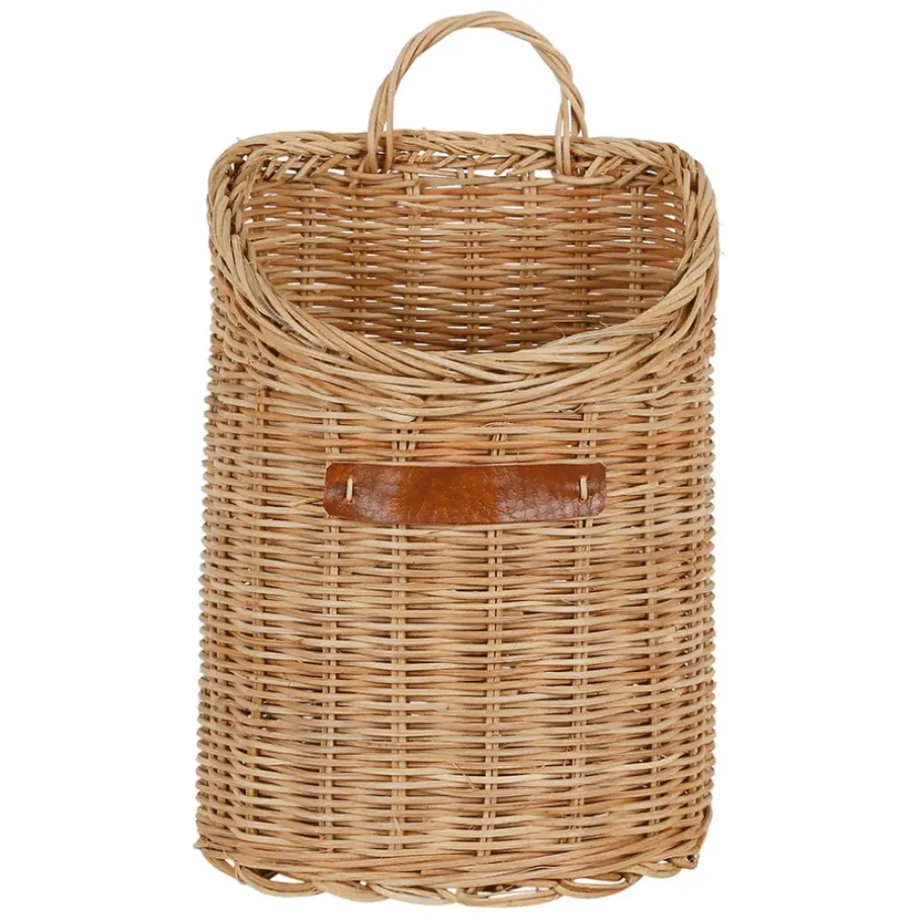 Fabrique de Styles Panier mural cuisine tradition en rotin* Paniers Et Corbeilles