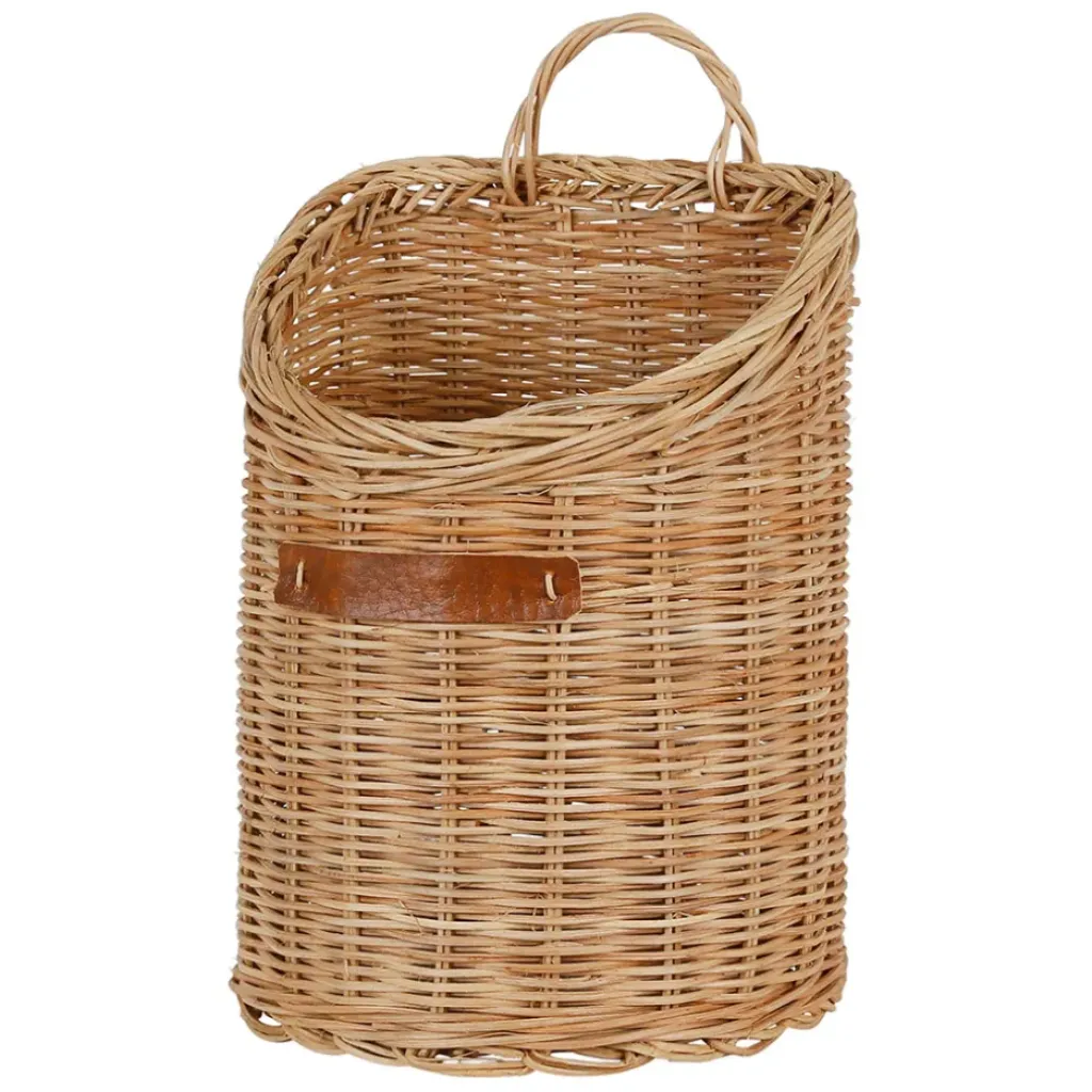 Fabrique de Styles Panier mural cuisine tradition en rotin* Paniers Et Corbeilles