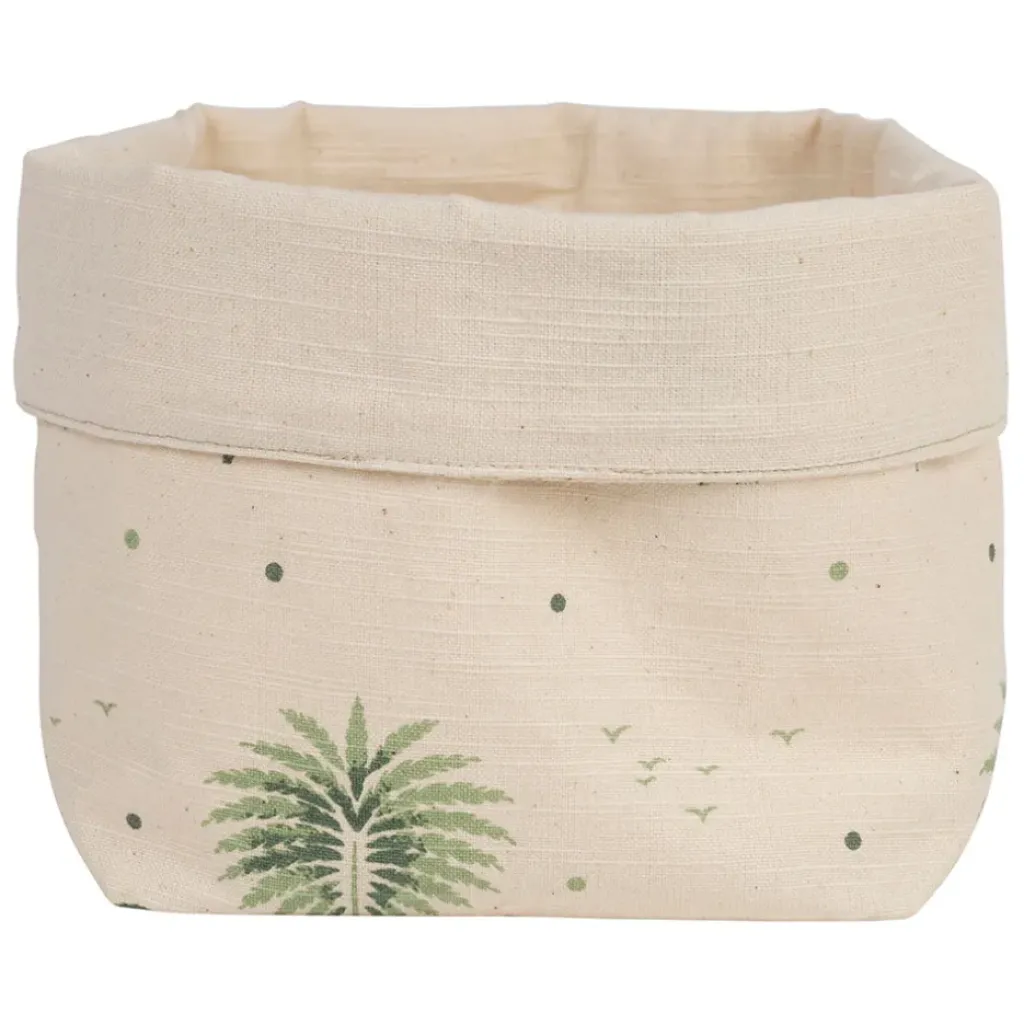 Fabrique de Styles Panière à pain en coton écru et d15cm - Paya* Paniers Et Corbeilles