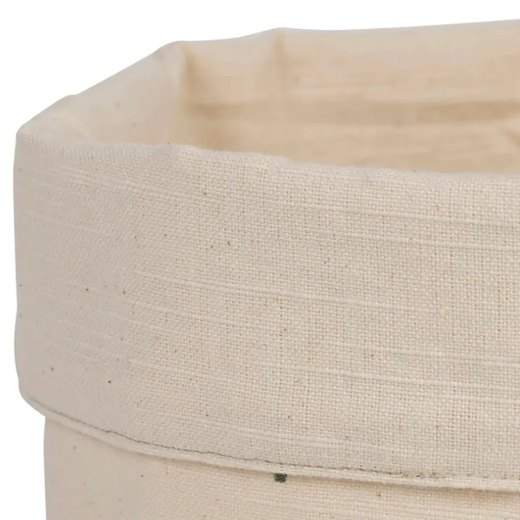 Fabrique de Styles Panière à pain en coton écru et d15cm - Paya* Paniers Et Corbeilles