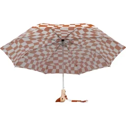 Fabrique de Styles Parapluie compact manche tête de canard peanut butter checkers* Accessoires Mode