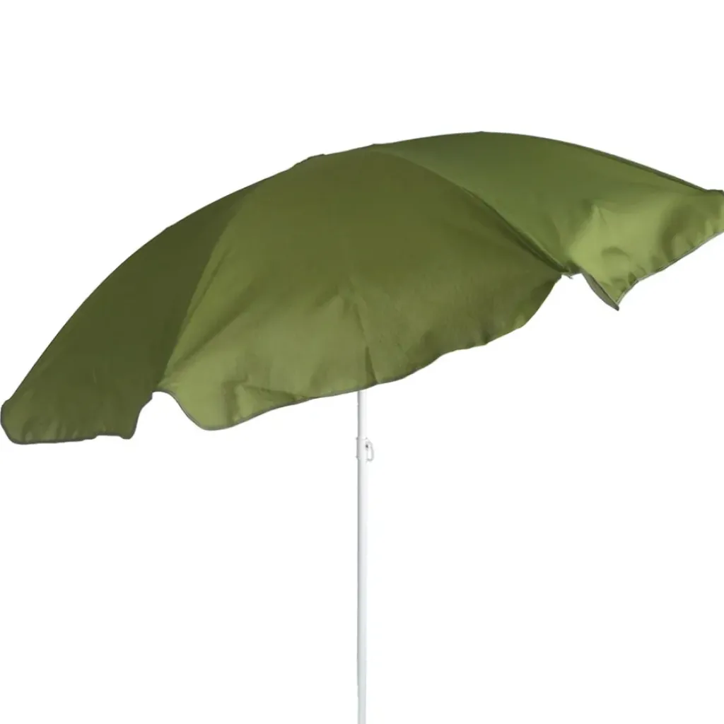 Fabrique de Styles Parasol de plage en coton vert d200xh200cm - Colors*Enfant Parasols, Pergolas|Jardin