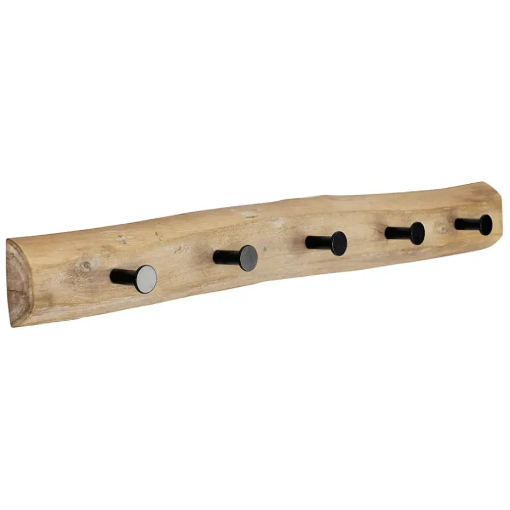 Fabrique de Styles Patère 5 crochets en bois - Chalet* Patères