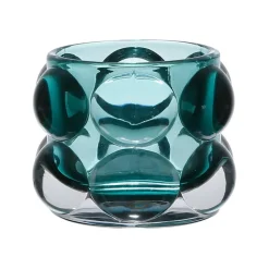 Fabrique de Styles Photophore en verre émeraude h6.5cm - Tanri* Photophores, Bougeoirs Et Lanternes