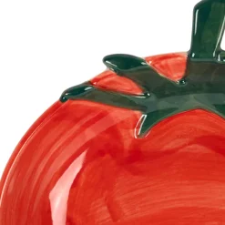 Fabrique de Styles Plat tomate en grès 18x17cm - P'tit Légume* Plats Et Saladiers