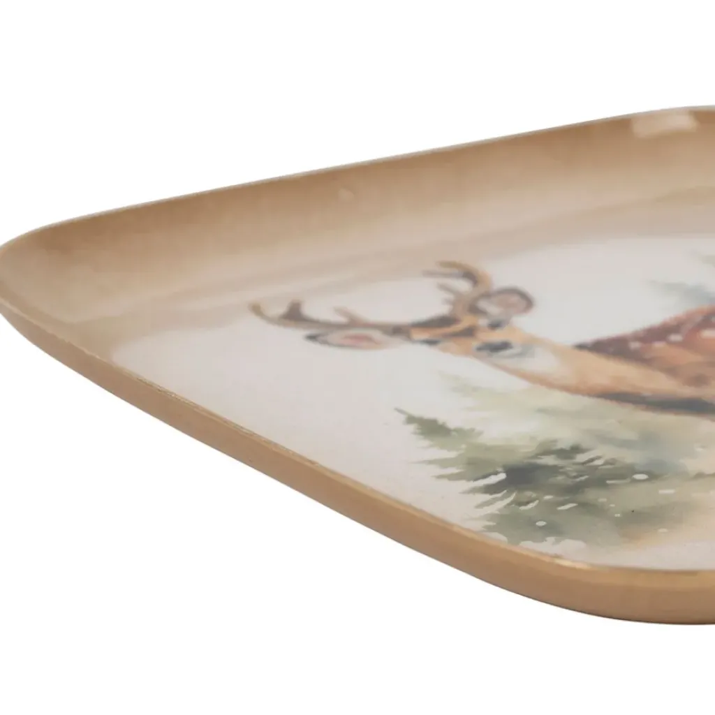 Fabrique de Styles Plateau en fer cerf - Noel* Plateaux