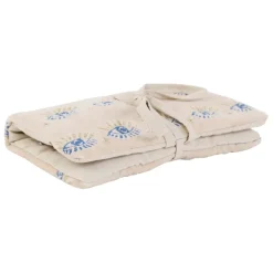 Fabrique de Styles Pochette à bijoux de voyage creme oeil en velours coton 20x24cm* Pochettes Et Housses