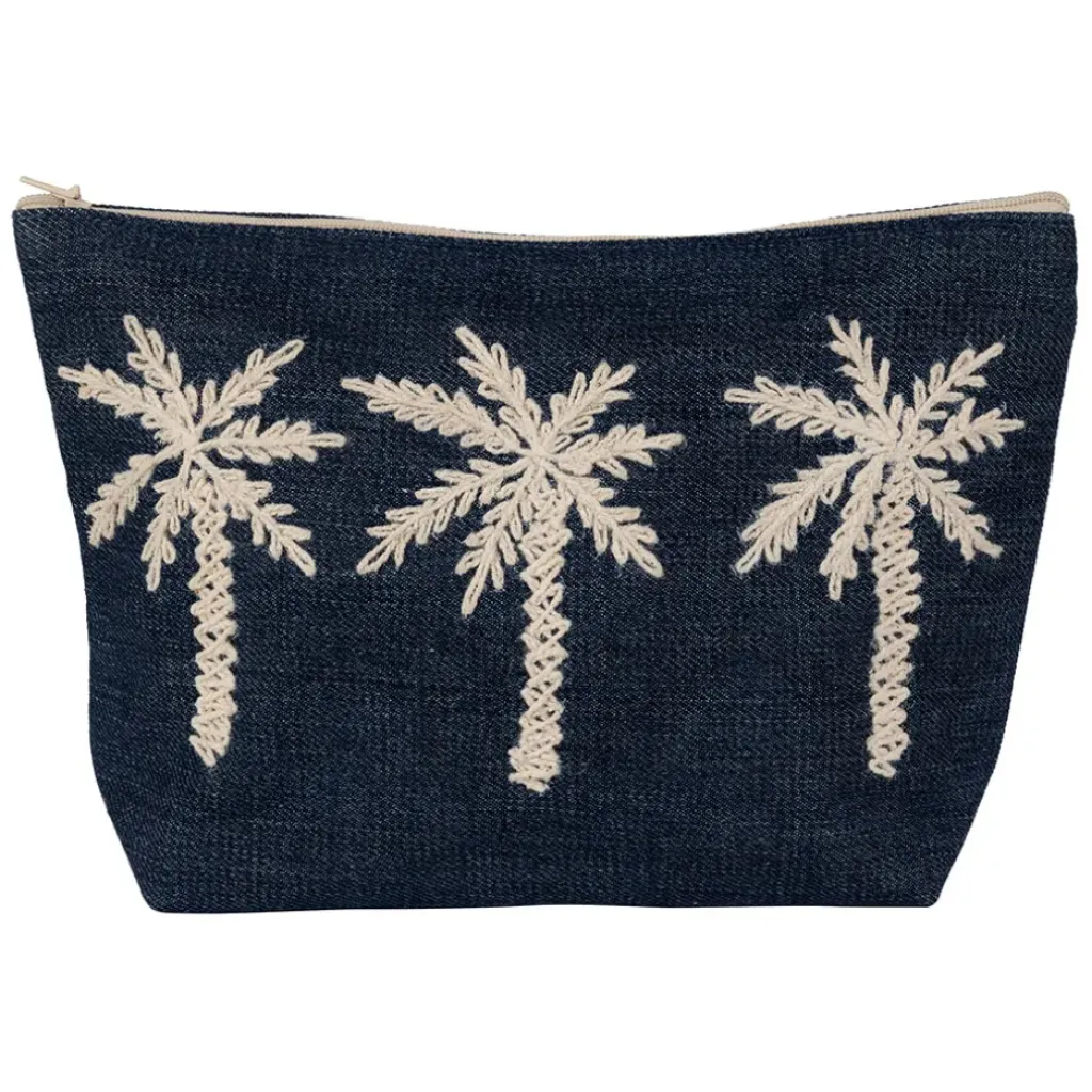 Fabrique de Styles Pochette brodée en coton - Medi* Pochettes Et Housses