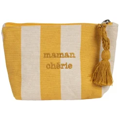 Fabrique de Styles Pochette Maman en coton écru et - Famille* Pochettes Et Housses