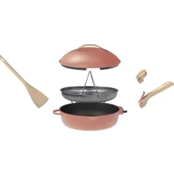 Fabrique de Styles Poêle pivoine d28cm - La Fabuleuse* Plats Et Appareils De Cuisson