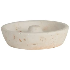 Fabrique de Styles Porte encens en ciment écru moucheté - Organic* Encens