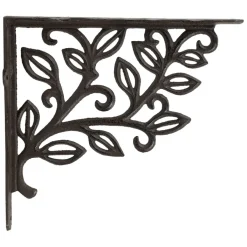 Fabrique de Styles Équerre en fonte laurier 25x23cm* Étagères Murales