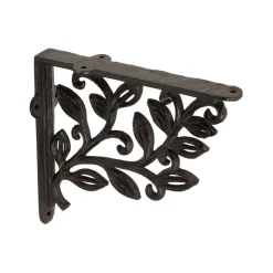 Fabrique de Styles Équerre en fonte laurier 18x20cm* Étagères Murales