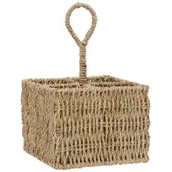 Fabrique de Styles Range couverts en jonc de mer - borneo* Petits Rangements