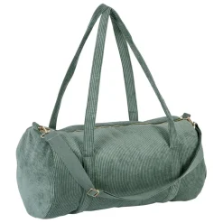 Fabrique de Styles Sac weekend en velours côtelé vert - Funny* Sacs Et Cabas