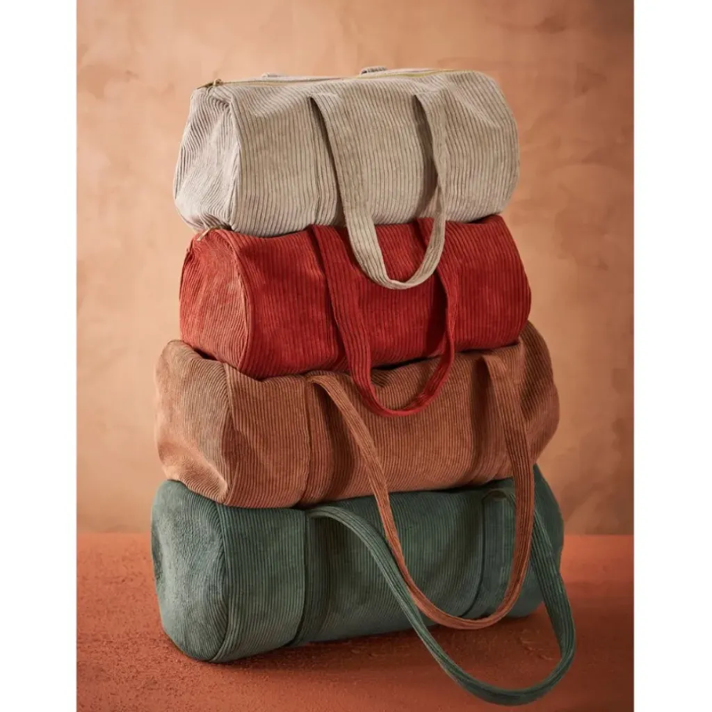 Fabrique de Styles Sac weekend en velours côtelé - Manarola* Sacs Et Cabas