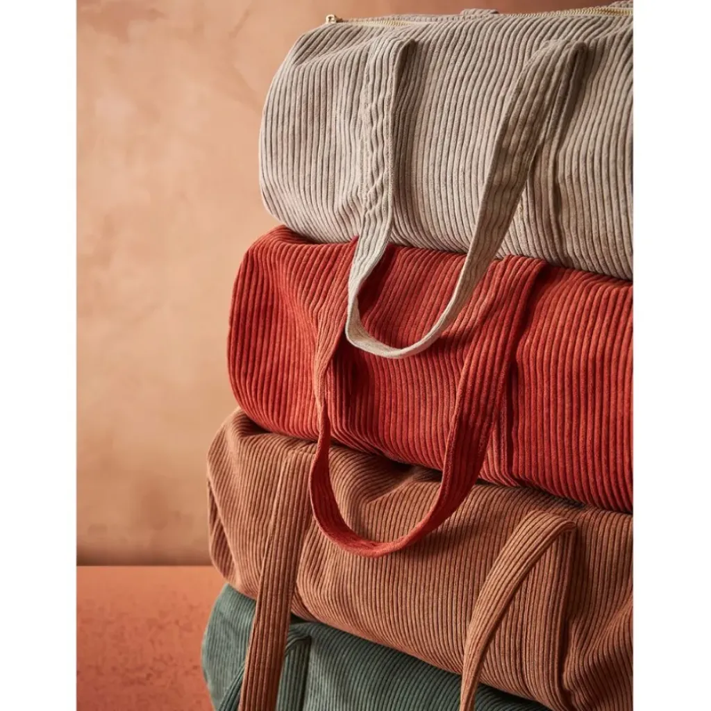 Fabrique de Styles Sac weekend en velours côtelé - Manarola* Sacs Et Cabas