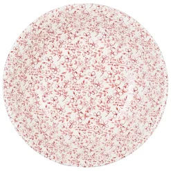 Fabrique de Styles Saladier en faïence blanc et - p'tites fleurs* Plats Et Saladiers