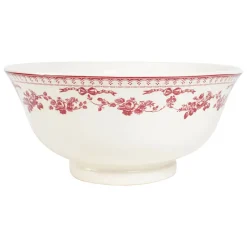 Fabrique de Styles Saladier en faïence bordeaux - faustine* Plats Et Saladiers