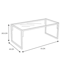 Fabrique de Styles Salon de jardin 4 places en fer avec coussins blanc - Cagliari*Enfant Salons De Jardin|Jardin