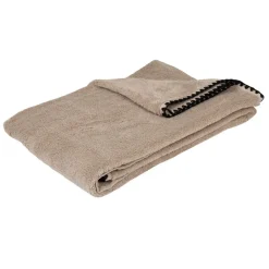 Fabrique de Styles Serviette de toilette en coton couleur lin 50x100cm - Issey* Serviettes De Bain