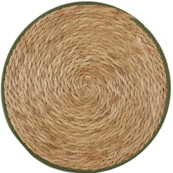 Fabrique de Styles Set de table tressé en jonc de mer liseré d38cm* Sets De Table