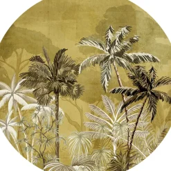 Fabrique de Styles Set de table vinyle palmiers d35cm* Sets De Table