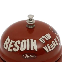 Fabrique de Styles Sonnette " liquide thérapie" en fer - Rugby* Petits Objets Déco