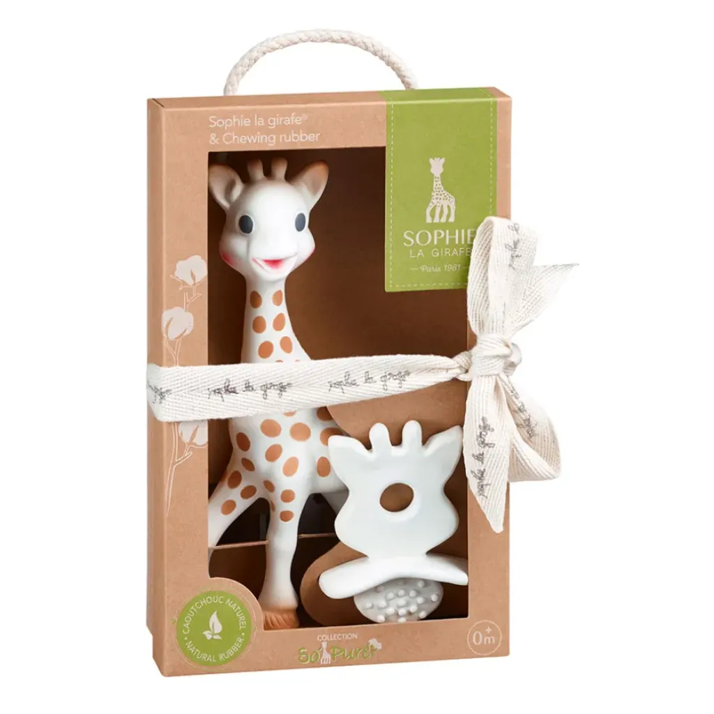 Fabrique de Styles Sophie la girafe et sucette de dentition chewing rubber so'pure - Sophie la girafe*Enfant Jouets
