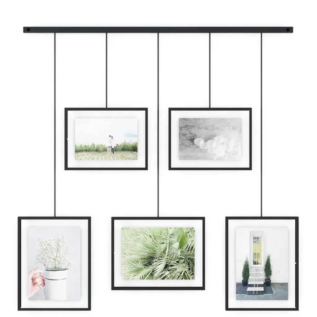 Fabrique de Styles Support 5 cadres suspendu* Cadres Photos