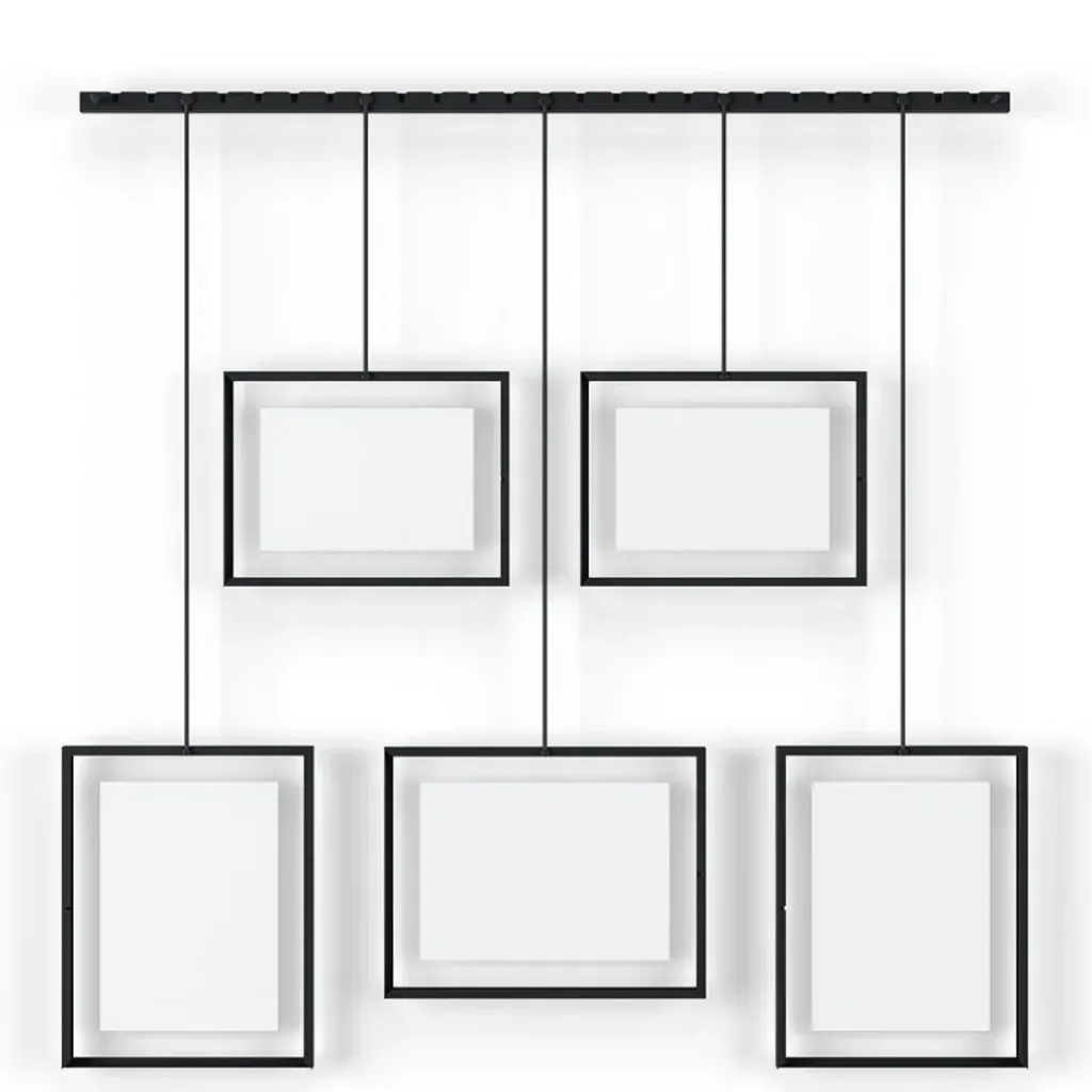 Fabrique de Styles Support 5 cadres suspendu* Cadres Photos