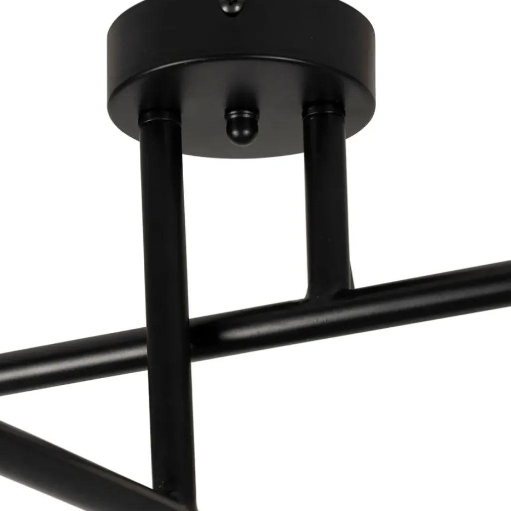 Fabrique de Styles Suspension 4 lumières en fer et verre h36cm - Ardecor* Suspensions