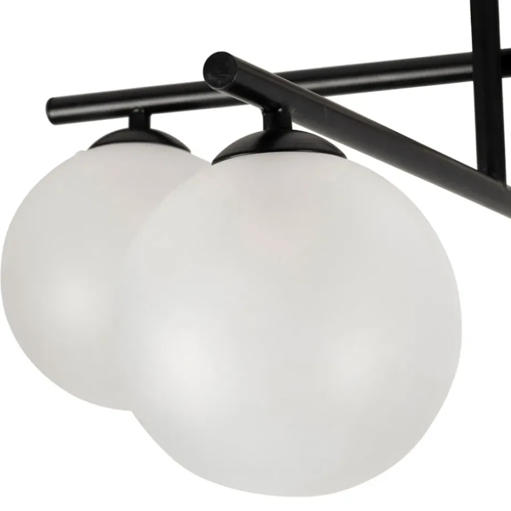 Fabrique de Styles Suspension 4 lumières en fer et verre h36cm - Ardecor* Suspensions