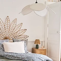 Fabrique de Styles Suspension bouclette écru d70cm* Suspensions