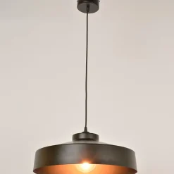 Fabrique de Styles Suspension en métal noir d41cm - Indus* Suspensions