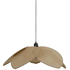 Fabrique de Styles Suspension japandi en jute couleur lin d110cm - Japandi* Suspensions